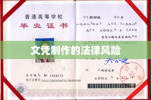 保山文凭制作的法律风险
