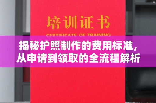 保山揭秘护照制作的费用标准，从申请到领取的全流程解析