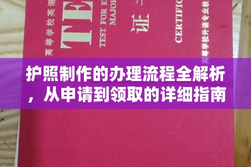 保山护照制作的办理流程全解析，从申请到领取的详细指南
