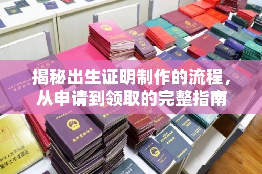 保山揭秘出生证明制作的流程，从申请到领取的完整指南